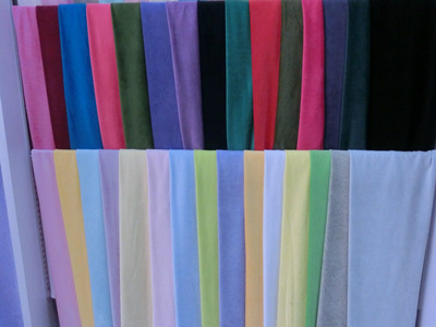 全棉天鵝絨 百色現貨，匠心品質——探訪安慶宏洲針紡織品的針織面料世界